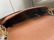 FENDI BAGUETTE BROWN LEATHER 8BR600 SIZE 26 x 4 x 14 CM - 3