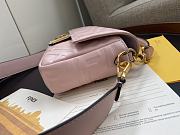 FENDI BAGUETTE PINK LEATHER 8BR600 SIZE 26 x 4 x 14 CM - 2
