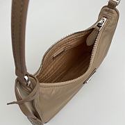 PRADA RE-EDITION 2005 RE-NYLON MINI BEIGE 1NE204 SIZE 23x13x5 CM - 2
