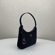 PRADA RE-EDITION 2005 RE-NYLON MINI BLACK 1NE204 SIZE 23x13x5 CM - 3
