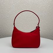 PRADA RE-EDITION 2005 RE-NYLON MINI RED 1NE204 SIZE 23x13x5 CM - 6
