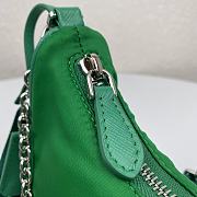 PRADA RE-EDITION 2005 RE-NYLON BAG GREEN 1BH204_R064 SIZE 22x12x6 CM - 5