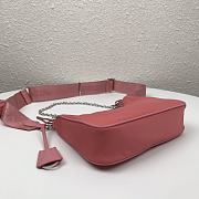 PRADA RE-EDITION 2005 RE-NYLON BAG LIGHT PINK 1BH204_R064 SIZE 22x12x6 CM - 5