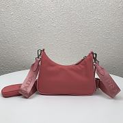 PRADA RE-EDITION 2005 RE-NYLON BAG LIGHT PINK 1BH204_R064 SIZE 22x12x6 CM - 4