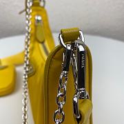 PRADA RE-EDITION 2005 RE-NYLON BAG YELLOW 1BH204_R064 SIZE 22x12x6 CM - 2