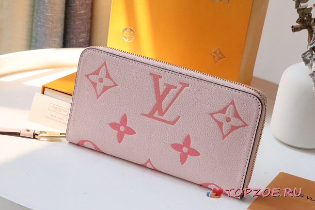 LV ZIPPY WALLET M80403 SIZE 19.5 x 10.5 x 2.5 CM - 1