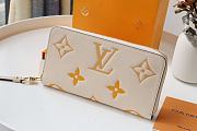 LV ZIPPY WALLET M80402 SIZE 19.5 x 10.5 x 2.5 CM - 1