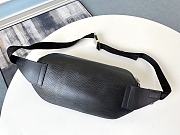 LV SUPREME BUM BAG BLACK M41810 24CM - 3