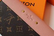 LV PALLAS WALLET ROSE M58414 SIZE 19 x 10 CM - 3