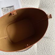 CELINE MEDIUM BUCKET WHITE 191132 SIZE 33 x 27 x 17 CM - 3