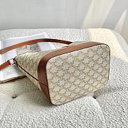 CELINE MEDIUM BUCKET WHITE 191132 SIZE 33 x 27 x 17 CM - 5