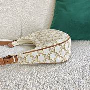 CELINE AVA BAG WHITE 193952 SIZE 23 × 14 × 7 CM - 5