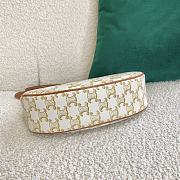 CELINE AVA BAG WHITE 193952 SIZE 23 × 14 × 7 CM - 6