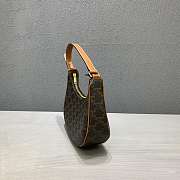 CELINE AVA BAG TAN 193952 SIZE 23 × 14 × 7 CM - 3
