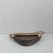 CELINE TRIANGLE BAG TAN 195902 SIZE 21 × 15 × 4 CM - 4