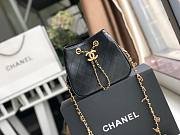CHANEL BUCKET BAG WITH CHAIN BLACK 15CM - 1