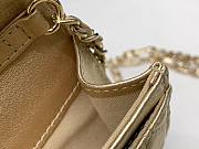 CHANEL CLASSIC BELT BAG GOLD AP1983 SIZE 7 x 10 x 2.5 CM - 2