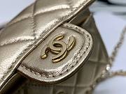CHANEL CLASSIC BELT BAG GOLD AP1983 SIZE 7 x 10 x 2.5 CM - 3