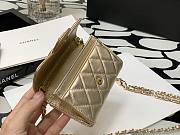 CHANEL CLASSIC BELT BAG GOLD AP1983 SIZE 7 x 10 x 2.5 CM - 4