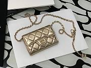 CHANEL CLASSIC BELT BAG GOLD AP1983 SIZE 7 x 10 x 2.5 CM - 5