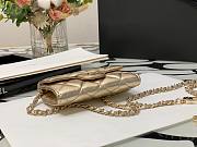 CHANEL CLASSIC BELT BAG GOLD AP1983 SIZE 7 x 10 x 2.5 CM - 6