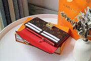 LV PALLAS WALLET RED M58414 SIZE 19 x 10 CM - 3