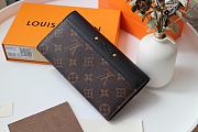 LV PALLAS WALLET BLACK M58414 SIZE 19 x 10 CM - 3