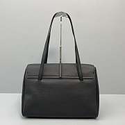 CELINE LARGE SOFT 16 BAG IN SMOOTH CALFSKIN BLACK 194043 SIZE 38 x 29 x 17 CM - 4