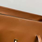 CELINE LARGE SOFT 16 BAG IN SMOOTH CALFSKIN TAN 194043 SIZE 38 x 29 x 17 CM - 5