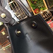 PRADA SMALL MONOCHROME BAG BLACK 1BA156 SIZE 26 x 20 x 14 CM - 6