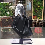 PRADA SMALL MONOCHROME BAG BLACK 1BA156 SIZE 26 x 20 x 14 CM - 4