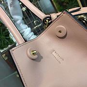 PRADA SMALL MONOCHROME BAG LIGHT PINK 1BA156 SIZE 26 x 20 x 14 CM - 4