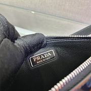 PRADA BRUSHED LEATHER MINI-BAG BLACK 1BC155 SIZE 20 x 12 x 5.5 CM - 2
