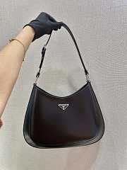 PRADA CLEO SHOULDER BAG BLACK 1BC156 SIZE 30 x 18.5 x 4 CM - 6