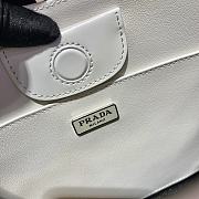 PRADA CLEO SHOULDER BAG WHITE 1BC156 SIZE 30 x 18.5 x 4 CM - 2