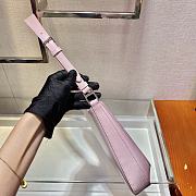PRADA CLEO SHOULDER BAG ALABASTER PINK 1BC156 SIZE 30 x 18.5 x 4 CM - 3