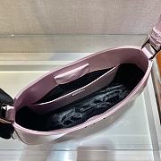 PRADA CLEO SHOULDER BAG ALABASTER PINK 1BC156 SIZE 30 x 18.5 x 4 CM - 4