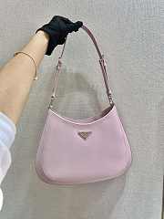 PRADA CLEO SHOULDER BAG ALABASTER PINK 1BC156 SIZE 30 x 18.5 x 4 CM - 5