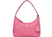 PRADA RE-EDITION 2000 NYLON MINI BAG 1NE515 SIZE 17 x 6 x 22 CM - 1