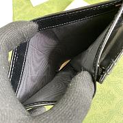 GUCCI JACKIE 1961 CARD CASE WALLET BLACK 645536 SIZE 11 × 8.5 x 3 CM - 2