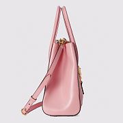 GUCCI JACKIE 1961 MEDIUM TOTE BAG PINK 649016 SIZE 30 x 24 x 12 CM - 5