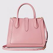 GUCCI JACKIE 1961 MEDIUM TOTE BAG PINK 649016 SIZE 30 x 24 x 12 CM - 2