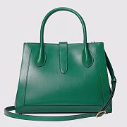 GUCCI JACKIE 1961 MEDIUM TOTE BAG GREEN 649016 SIZE 30 x 24 x 12 CM - 5