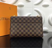 LV VAVIN PM BLACK N40108 SIZE 25 x 18 x 10 CM - 2