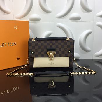 LV VAVIN PM CREAM N40113 SIZE 25 x 18 x 10 CM