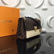 LV VAVIN PM CREAM N40113 SIZE 25 x 18 x 10 CM - 2