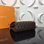 LV VAVIN PM CREAM N40113 SIZE 25 x 18 x 10 CM - 5