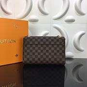 LV VAVIN PM CREAM N40113 SIZE 25 x 18 x 10 CM - 6