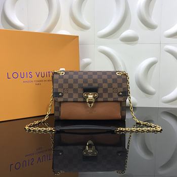 LV VAVIN PM BROWN N40312 SIZE 25 x 18 x 10 CM