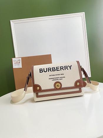 BURBERRY HORSEFERRY PRINT CROSSBODY BAG 80302491 SIZE 25 x 8.5 x 18 CM